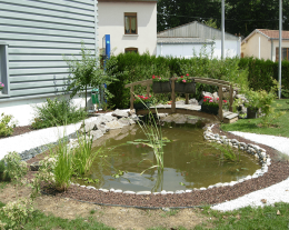 Bassin de jardin par Horizon nature SARL